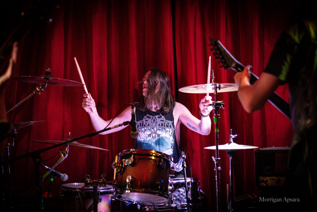 Bones death metal gig in Dublin