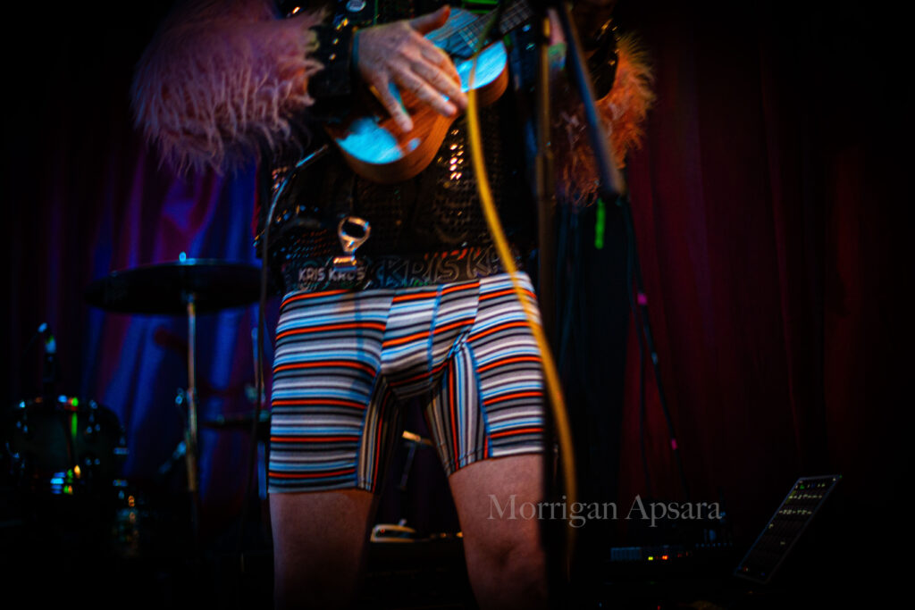 Music in our Underpants gig at the Thomas House former Restart member, queer punk